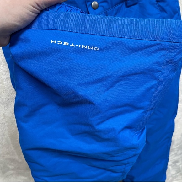 Columbia Kids' Arctic Trip Omni-Tech Ski Snowboard snow Pants blue large - Picture 7 of 12